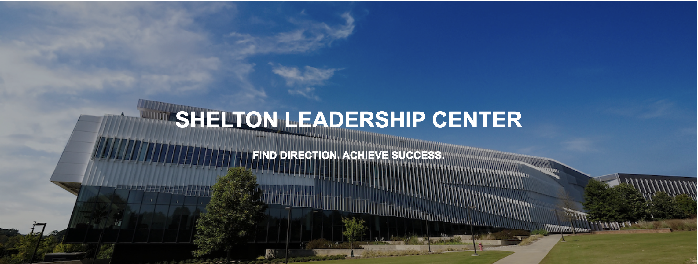 Hunt Library- Shelton Leadership Center
find direction. achieve success. 