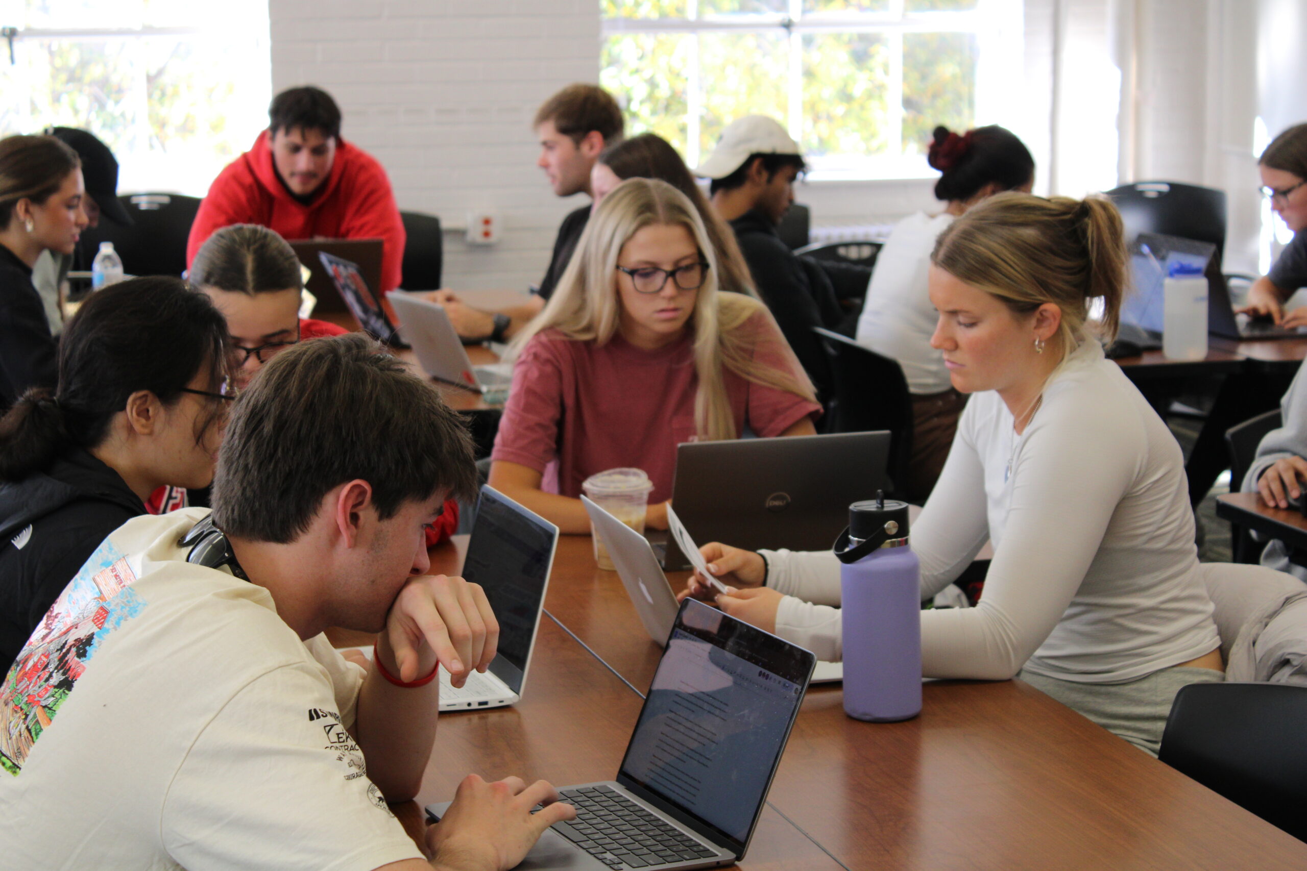 students in classroom